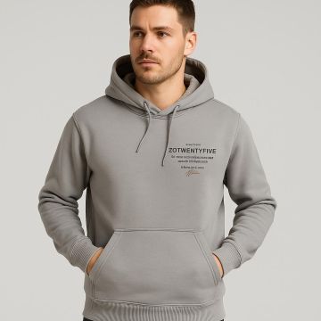 Men Fur Hoodie (GREY)