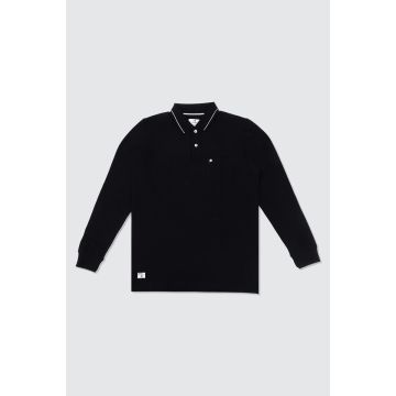 Men Black Polo