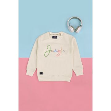 Cream sweatshirt