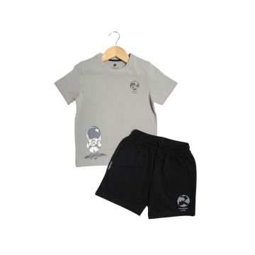 Pure cotton Grey Black Set Boys