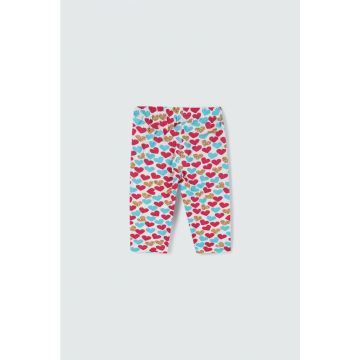 All over printed capri pink