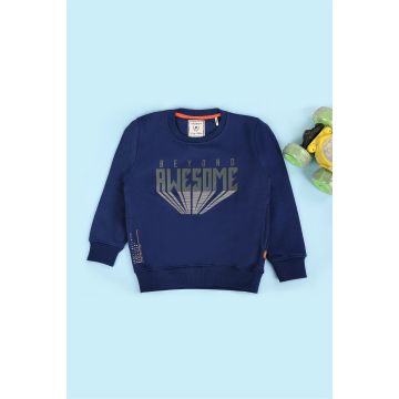Denim Round neck sweatshirt