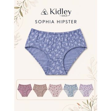 Kidley Silky Micro Modal Stretch Hipster – Light Assorted (SOPHIA)