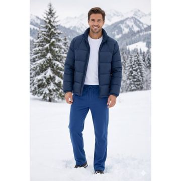 Men’s Premium Fleece Fur-Lined Winter Track Lower